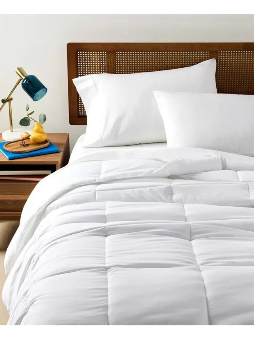 Arch Studio Microfiber Down Alternative Comforter, Full/Queen $100